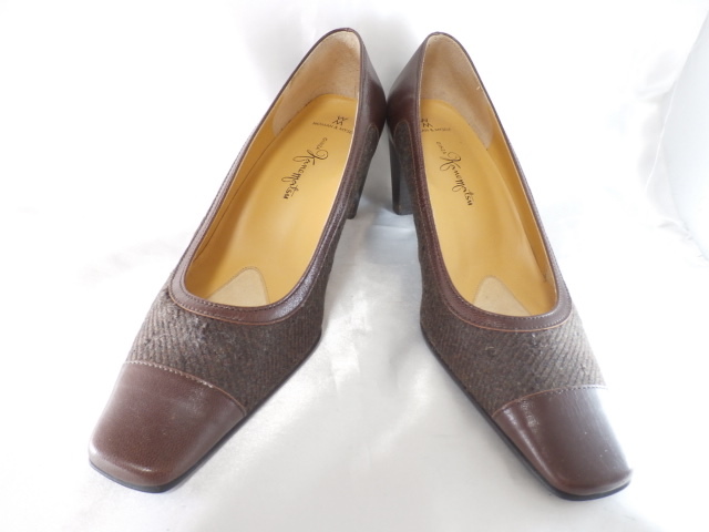  Ginza Kanematsu * original leather pumps *23*E* several times use * search ....23