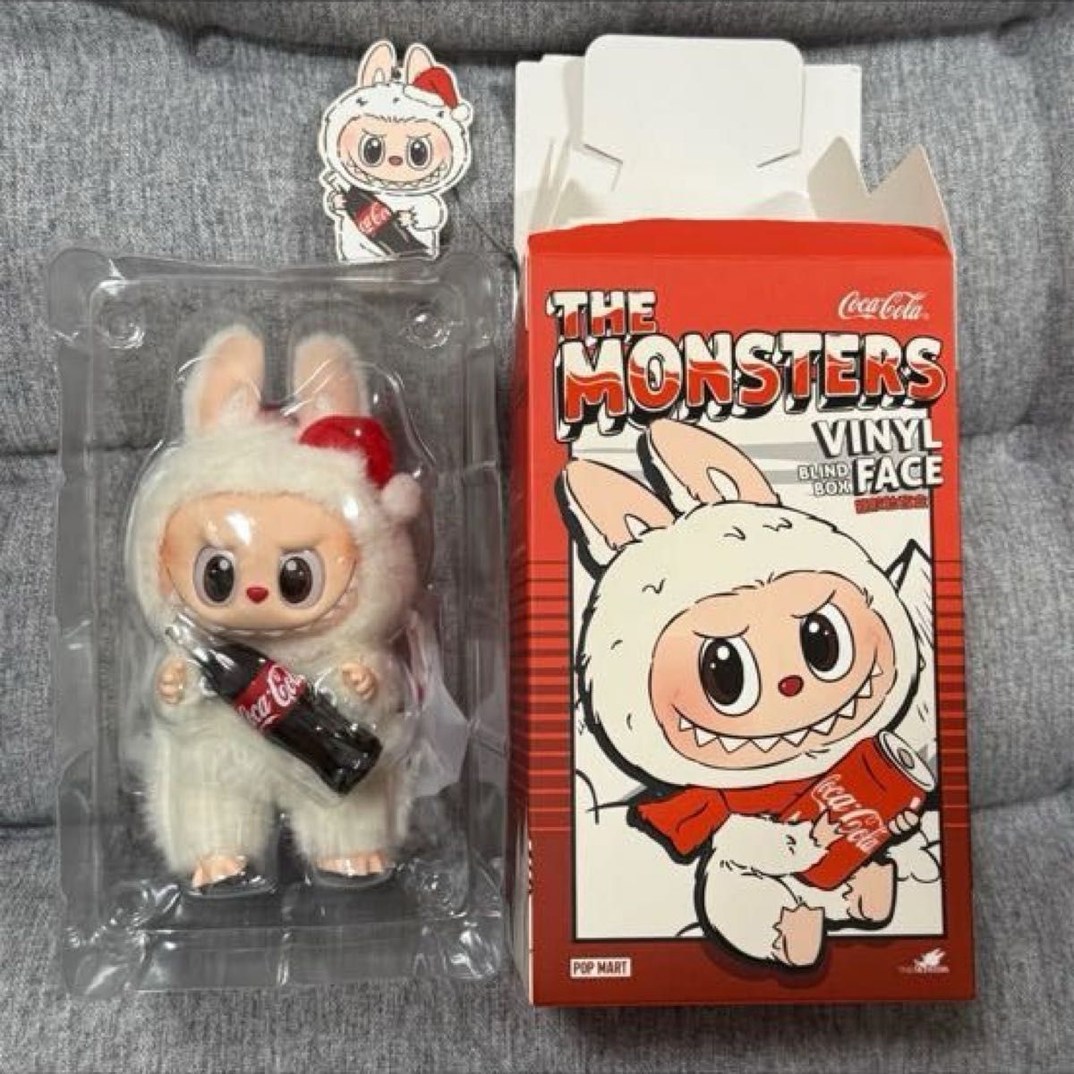 ポップマート Cola THE MONSTERS ラブブ コーラ 瓶 POPMART THE MONSTERS ラブブ コカ・コーラ ぬいぐるみ 瓶