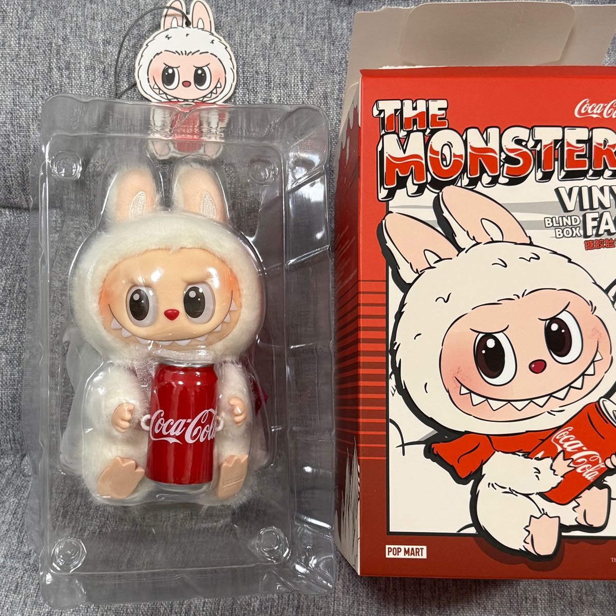 POPMART コカコーラ LABUBU 缶 新品未使用 ラブブ POPMART THE MONSTERS ラブブ コカ・コーラ ぬいぐるみ 缶
