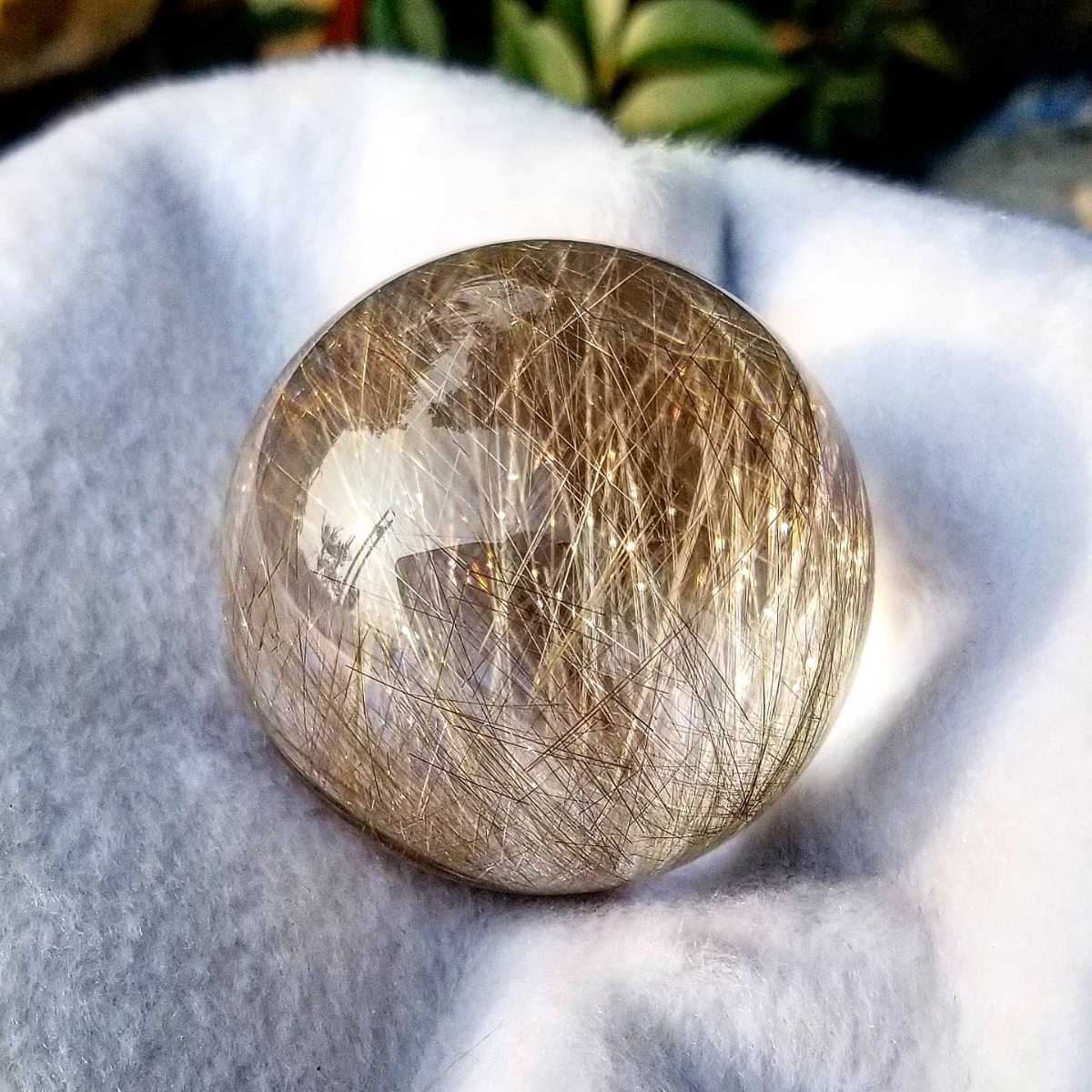 極上 ルチルクォーツ 丸玉 60mm - 通販 - pinehotel.info