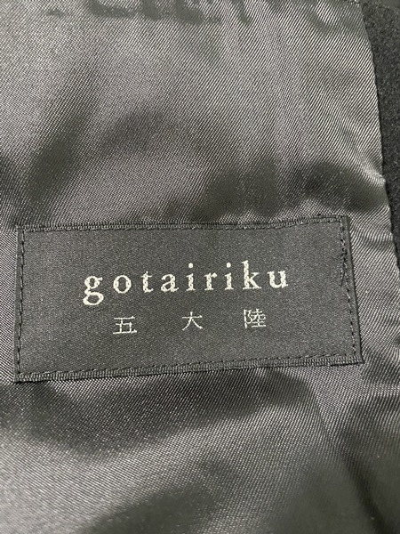 人気 【gotairiku 五大陸】ウールチェスターコート L 109JA64W