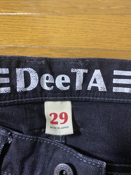 美品☆【DeeTA】ルーズスキニーダグラスネオ デニムパンツ 29 DTA-001_画像7