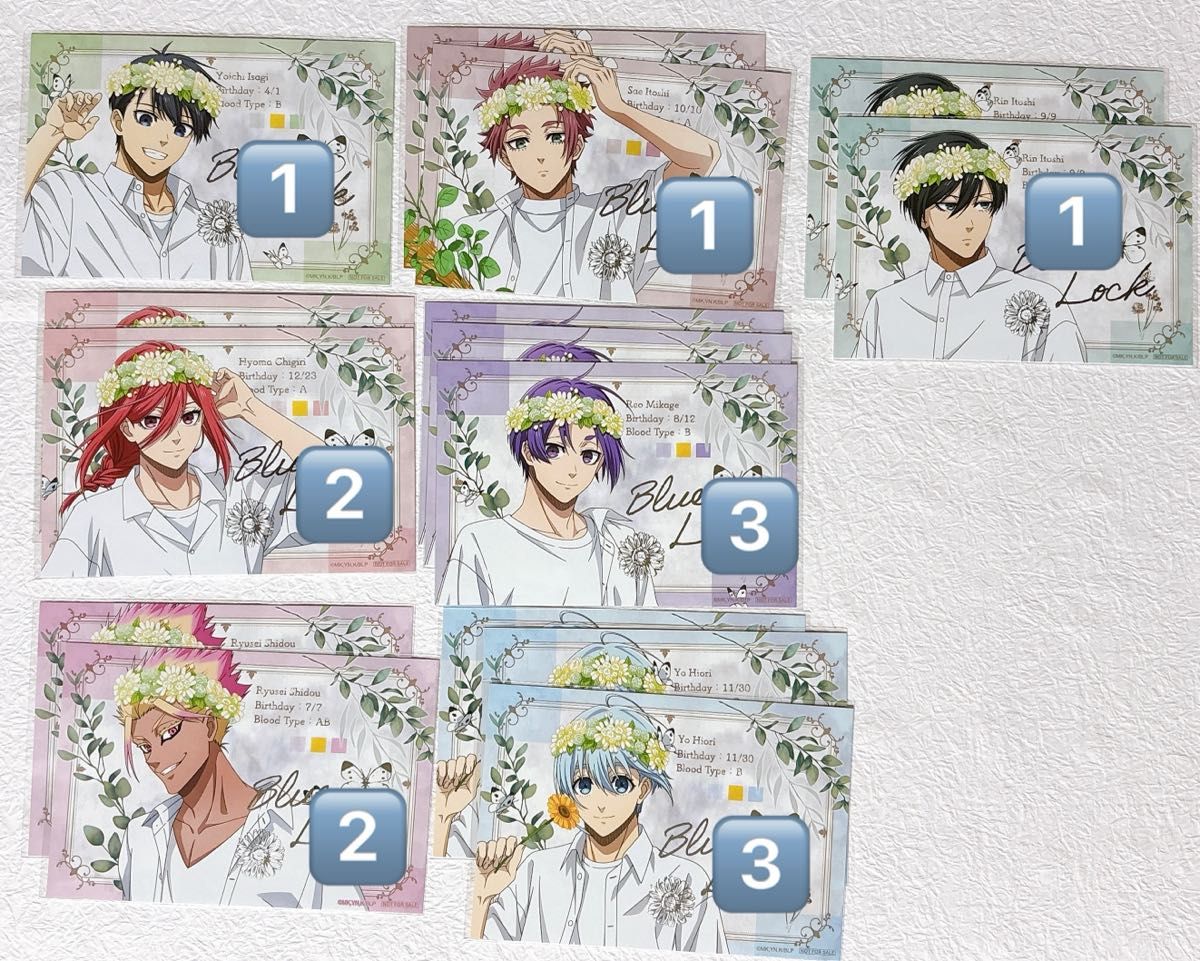ブルーロック flower crown アニメイト特典｜Yahoo!フリマ（旧