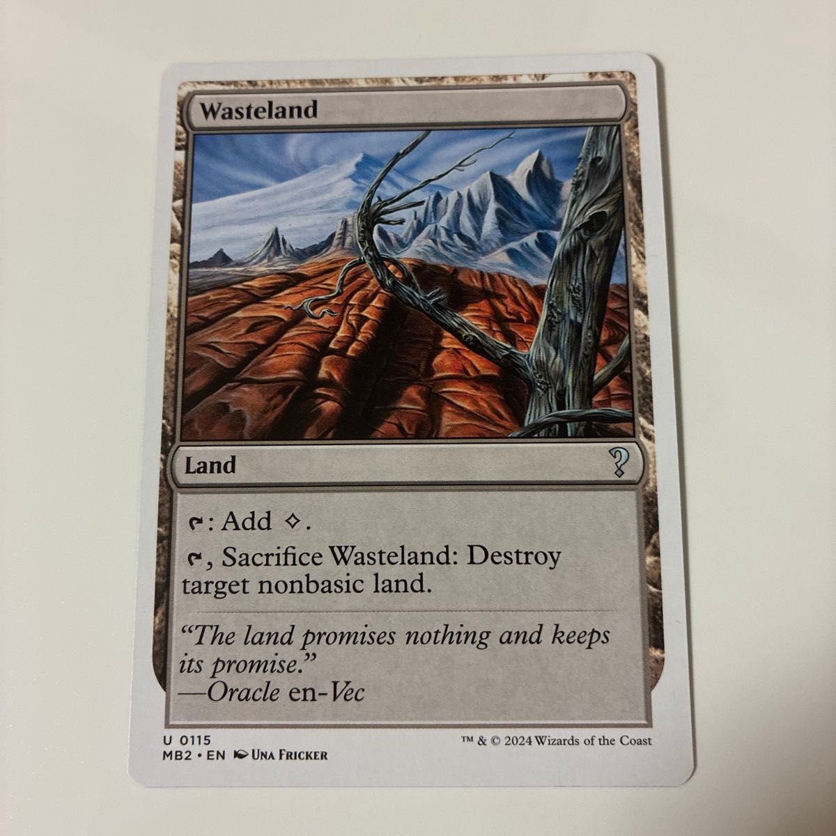 MTG マジックザギャザリング 英語 不毛の大地 Wasteland 4枚 ① MTG 不毛の大地 Wasteland 英語|Yahoo!フリマ(旧PayPayフリマ)