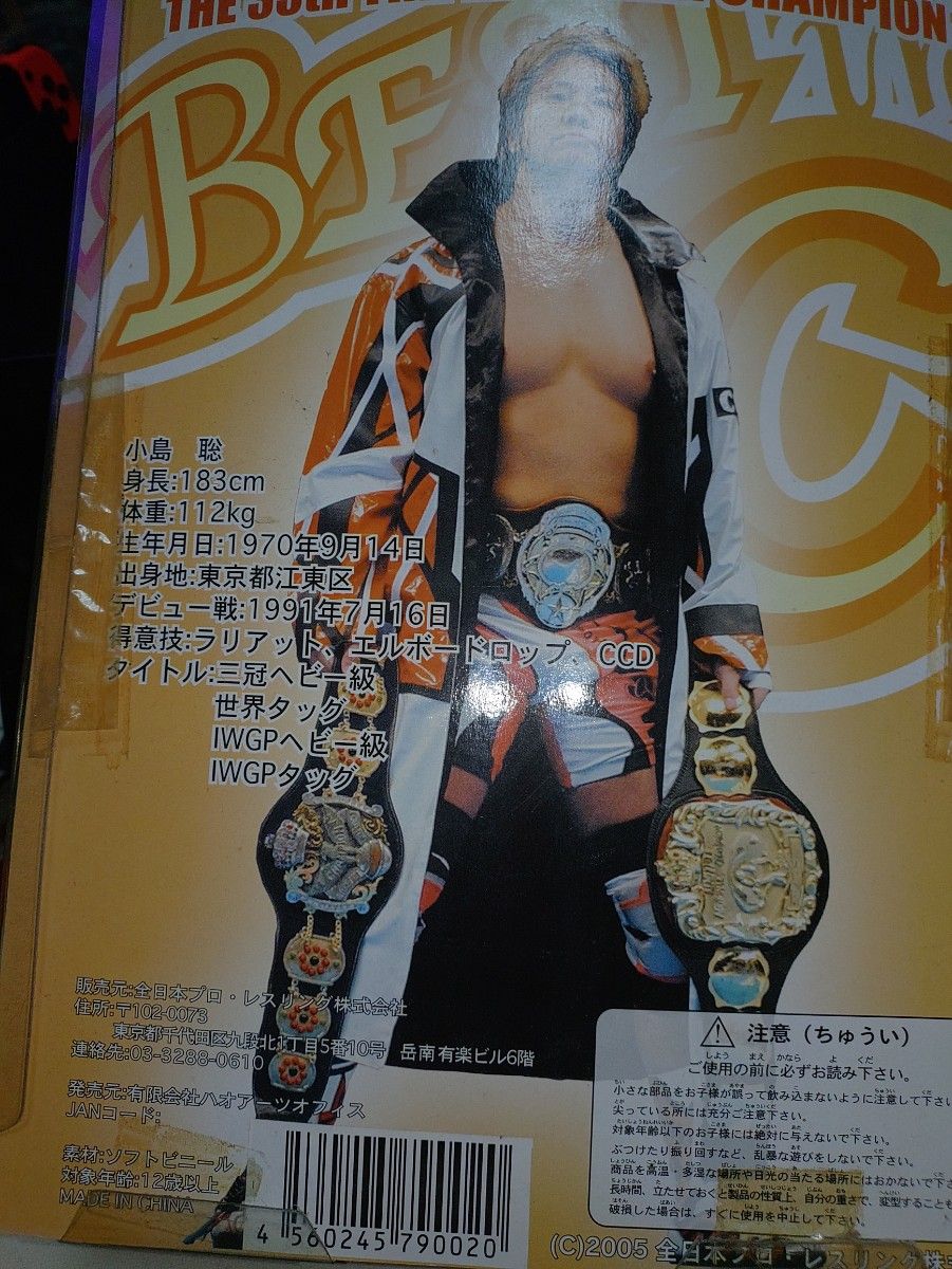 ハオ HAO プロレス 小島 聡 HC スペシャルバージョンセット サイン入り HAO COLLECTION コレクション 小島聡|Yahoo!フリマ(旧PayPay