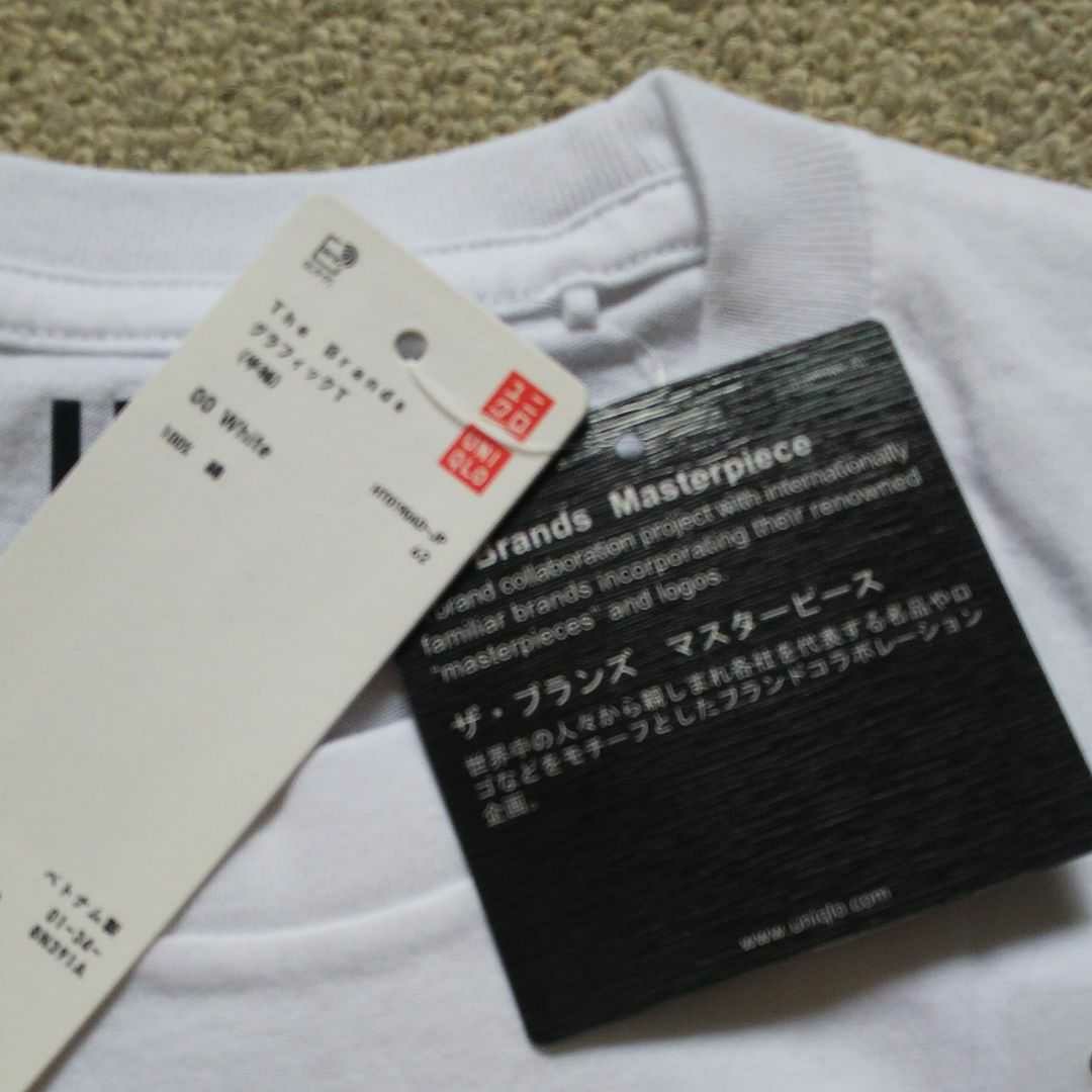 新品 ユニクロ UT Tシャツ ザ・ブランズ マスターピース グラフィックT 白