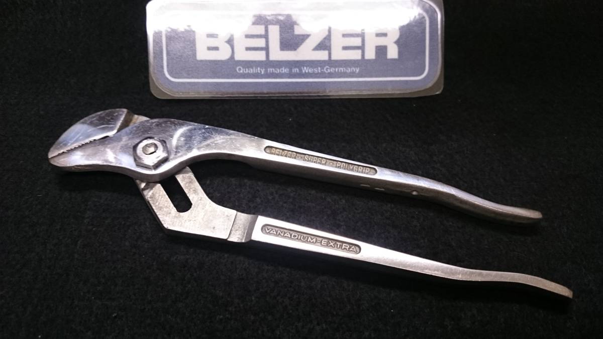 @ BELZER ベルツァー WPプライヤー No2615M GERMANY 当時物!! 190mm