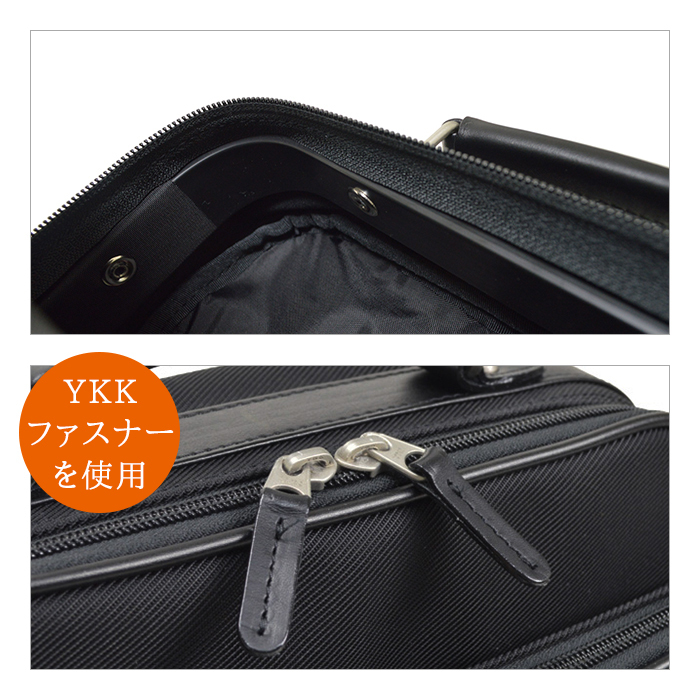 平野鞄 ショルダーバッグ ビジネス メンズ 縦型 2way 軽量 日本製 豊岡 かっこいい 世界に誇る職人技 ナイロン 革 ブランド 売れ筋 c3703_画像6