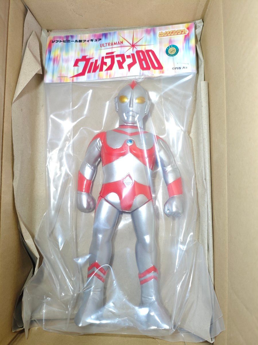 【新品未開封】ビックワンクラフト ウルトラマン ソフビ 新品未開封 ウルトラマン80 ビックワンクラフト ソフビ ツブラヤ