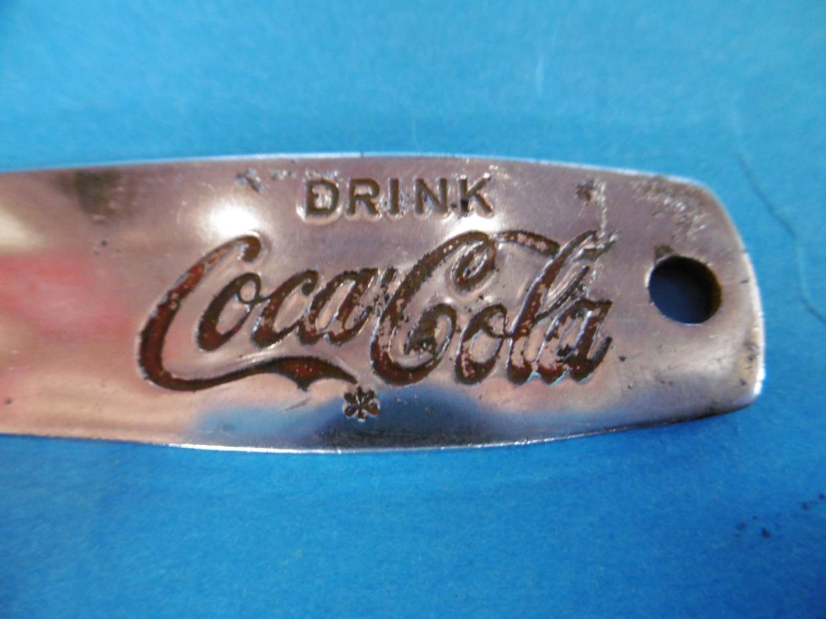 当時物ジャンク品★コカコーラ栓抜き/飲みましょうコカ*コーラ/DRINK*Coca-Cola/昭和レトロ★_画像3