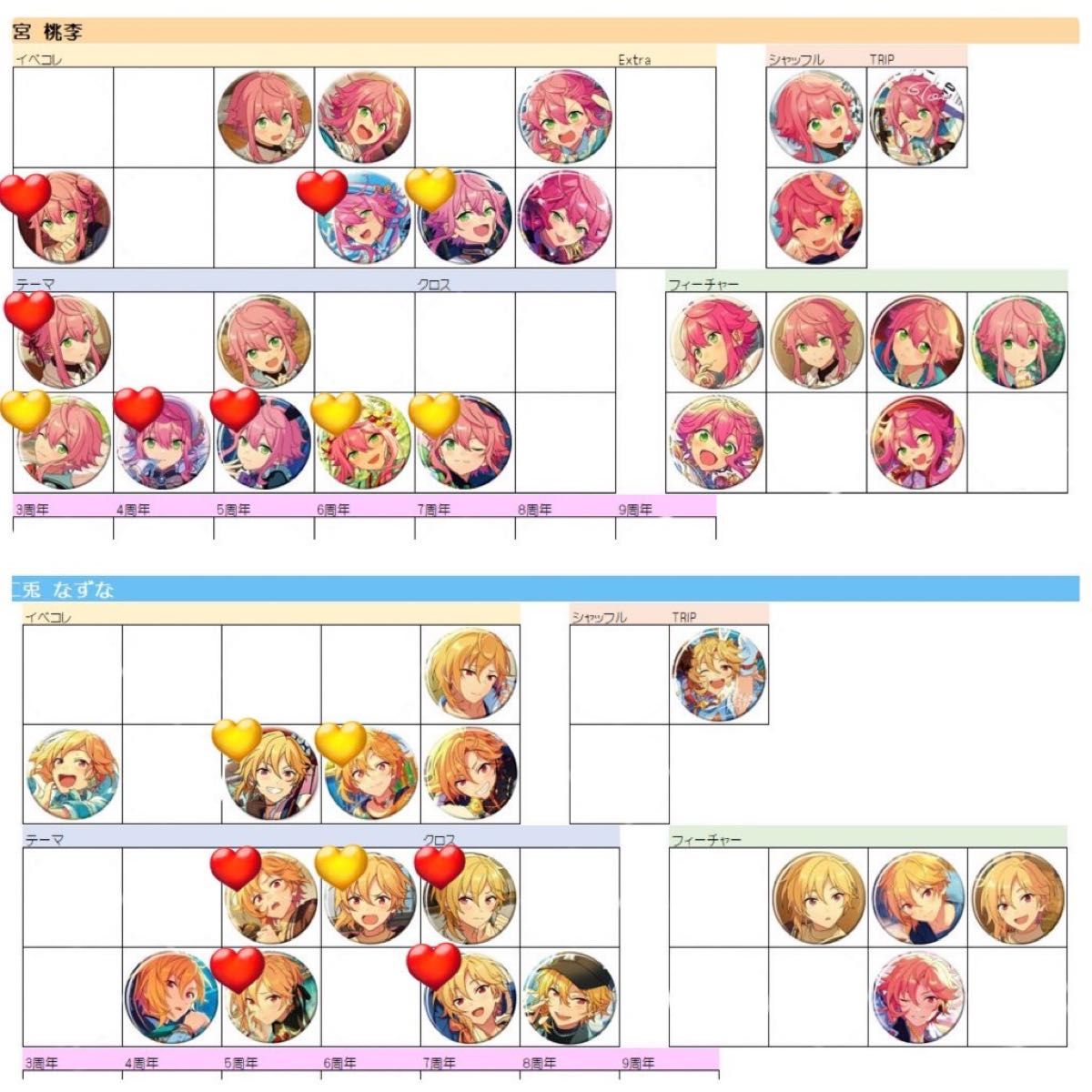 あんスタ 姫宮桃李 9周年 缶バッジ コレクション缶バッジ イベコレ あんスタ 缶バッジ コレ缶 コレクション缶バッジ|Yahoo!フリマ