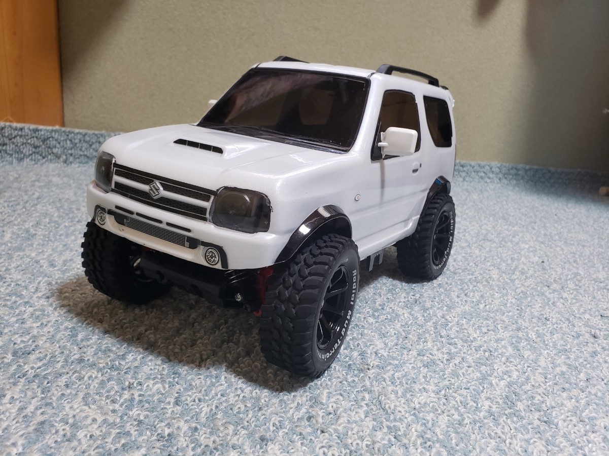 未走行 廃盤 1/10 タミヤ SUZUKI ジムニー ボディ JB23 スズキ 未走行 廃盤 1/10 タミヤ SUZUKI ジムニー ボディ JB23 スズキ