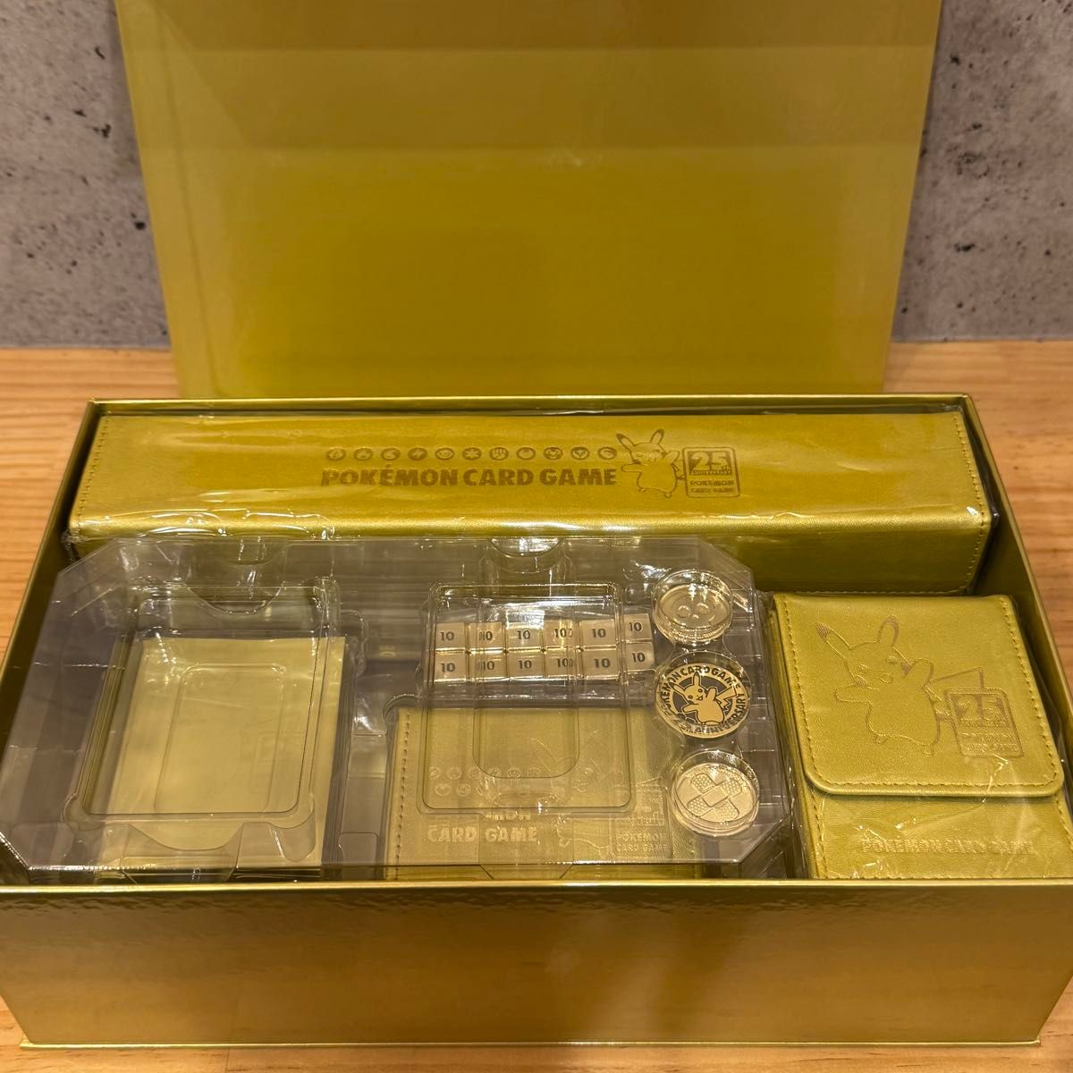 ポケモンカードゲーム 25周年記念ゴールドボックス サプライのみ 25th anniversary golden box ゴールデンボックス サプライのみ