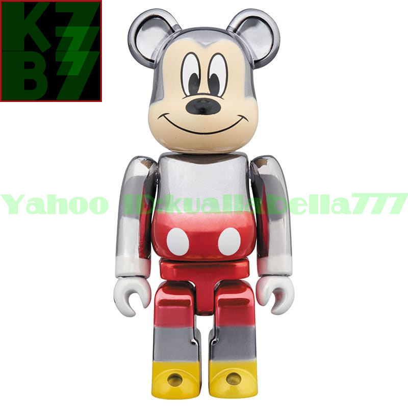 【玩具模型】Medicom Toy Mickey mouseｘBe@rbrick Fragment Design 1000% ベアブリック Disney 90周年 藤原ヒロシ★70ｃｍ、正規品 J31