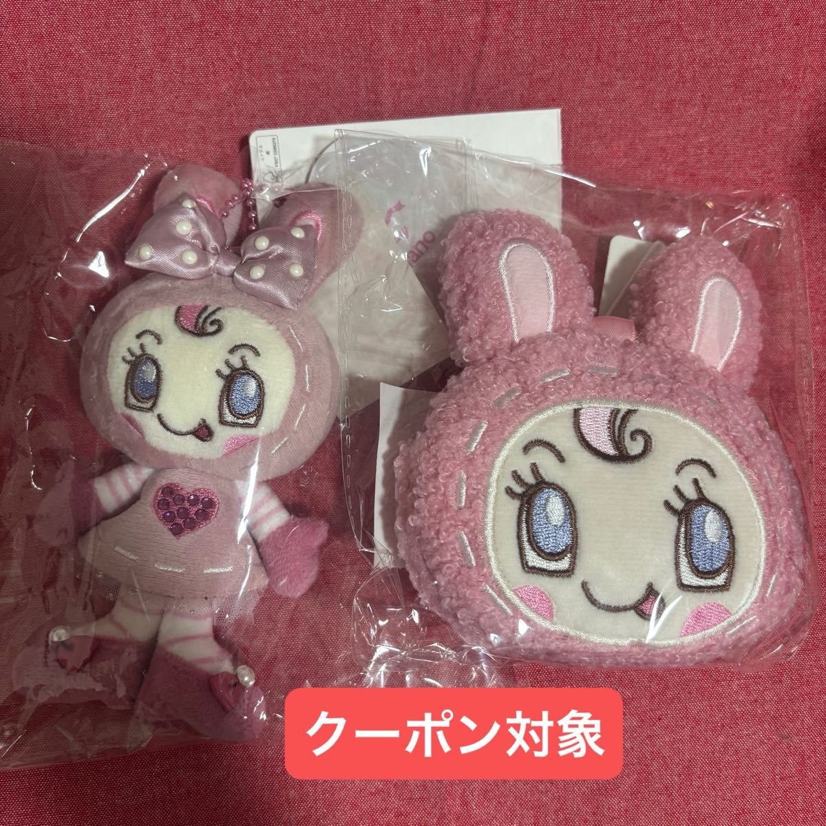 ベリエちゃん もこもこミニポーチ ぬいぐるみチャームセット 新品タグ付き】メゾピアノ ぬいぐるみチャーム マスコット