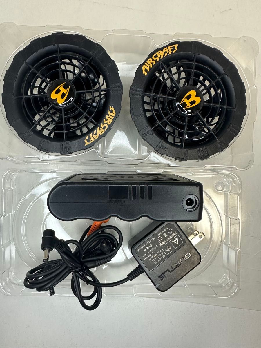 ■中古■バートル エアークラフト 22Vフルセット 22v 空調服 バートル エアークラフト バッテリー ファン セット