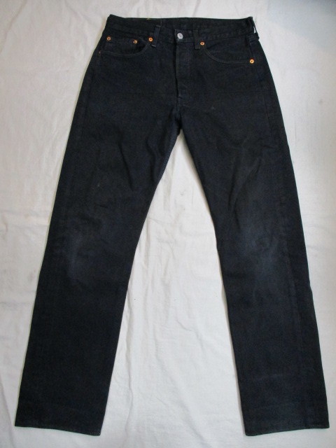 Levis リーバイス ユーロ 501-0121 ブラックデニムパンツ W31