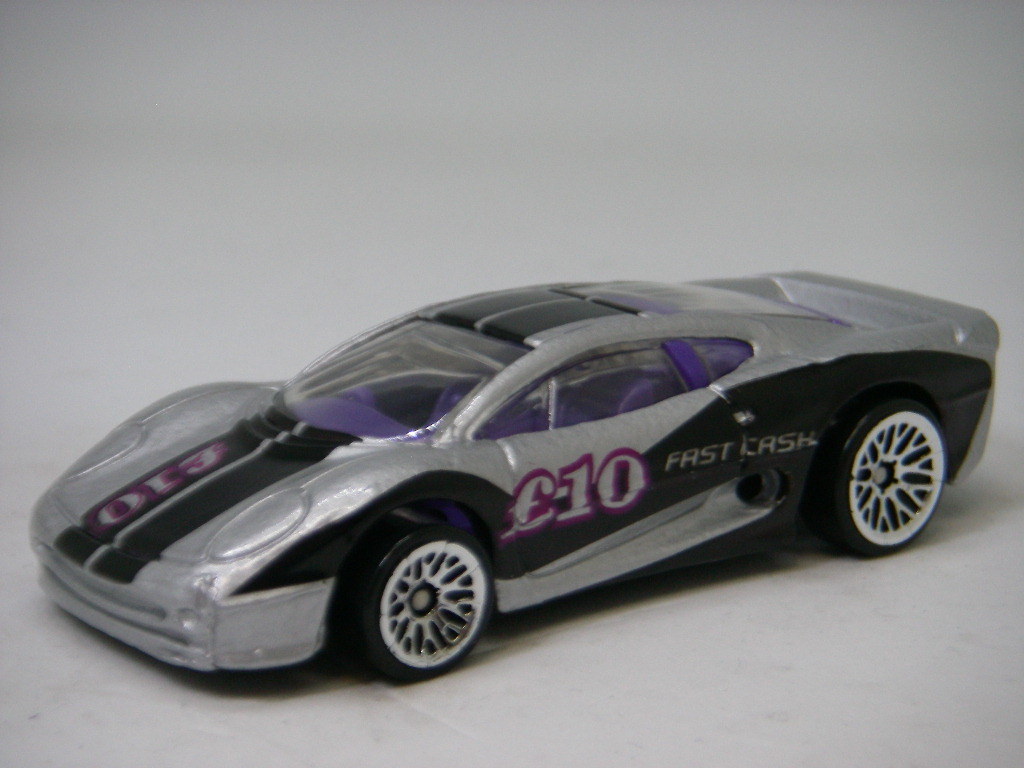 ホットウィール (銀) ジャガー XJ220 ＜ルース＞ Hot Wheels_画像1