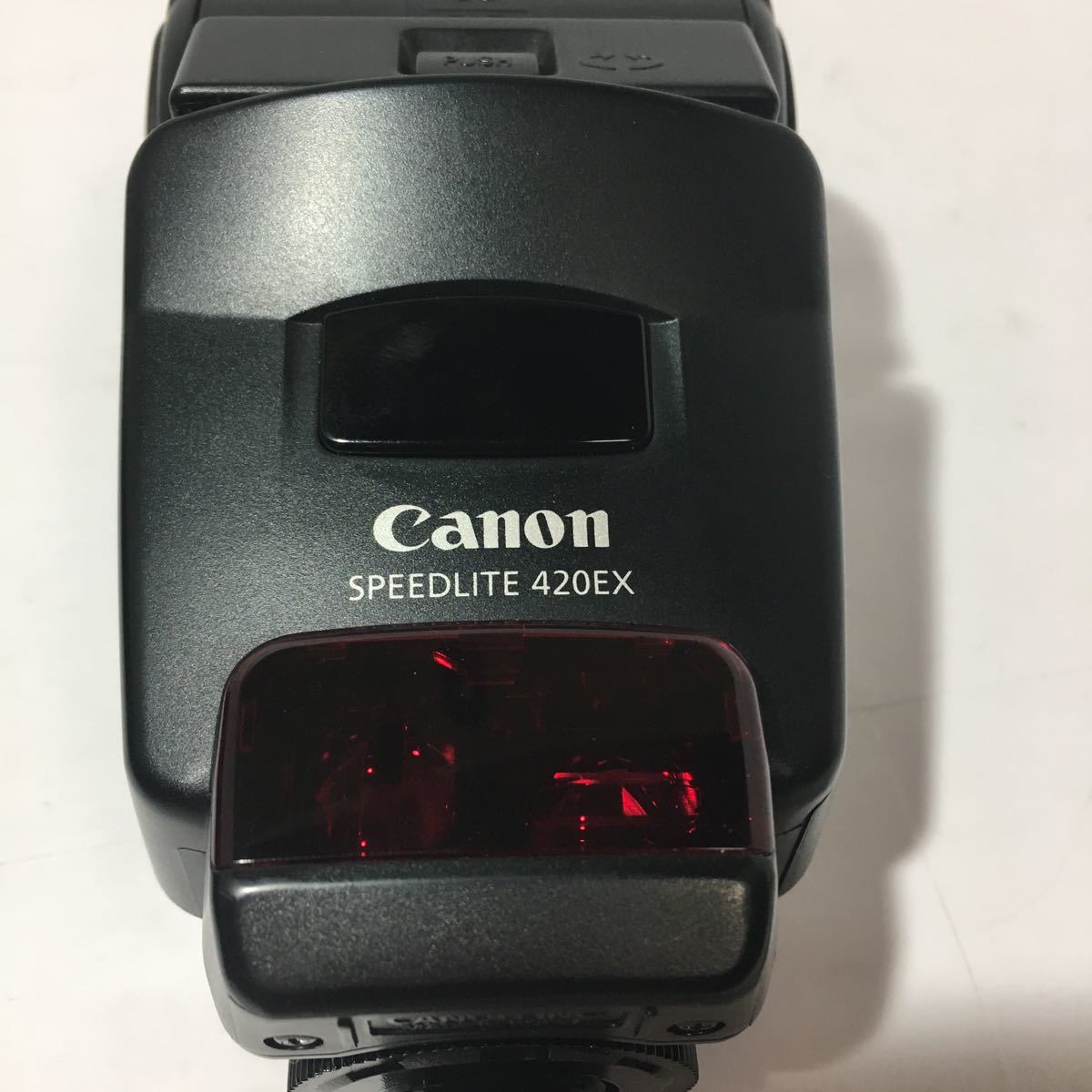 Y2449 【美品】 Canon SPEEDLITE 420EX ストロボ_画像4