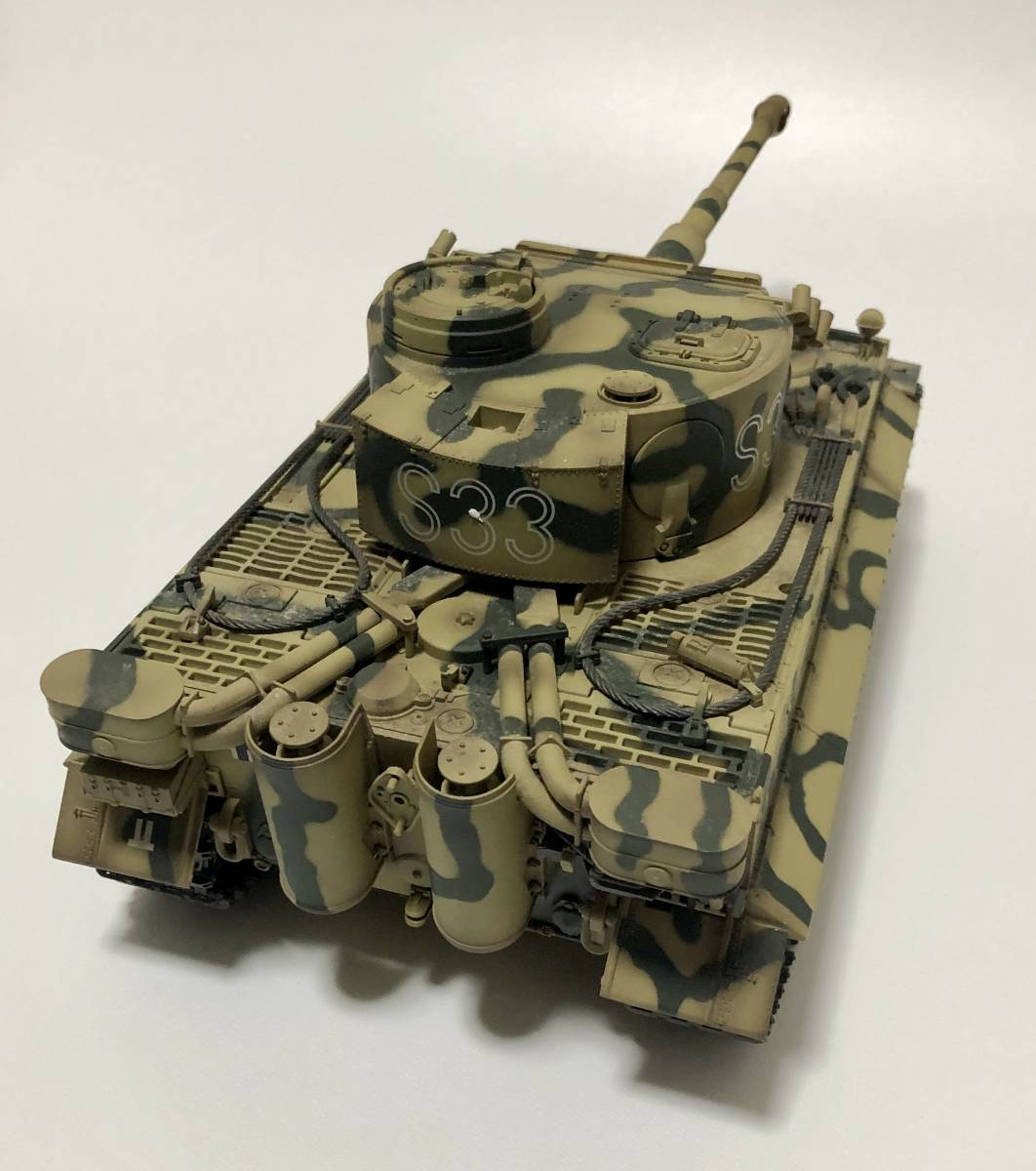  Tokyo Marui RC Battle tanker 1/24 Germany -ply tank Tiger Ⅰ initial model camouflage specification 