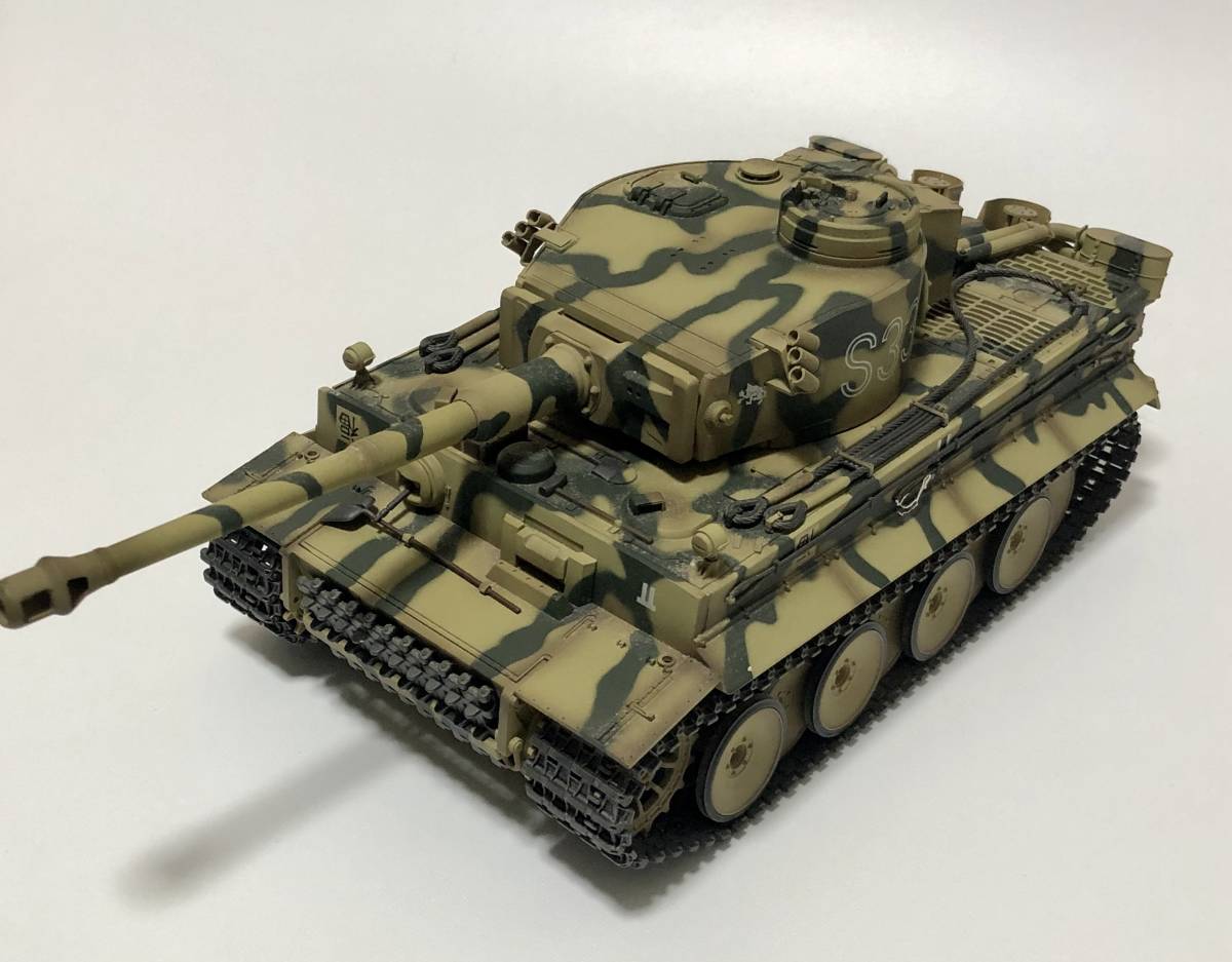  Tokyo Marui RC Battle tanker 1/24 Germany -ply tank Tiger Ⅰ initial model camouflage specification 