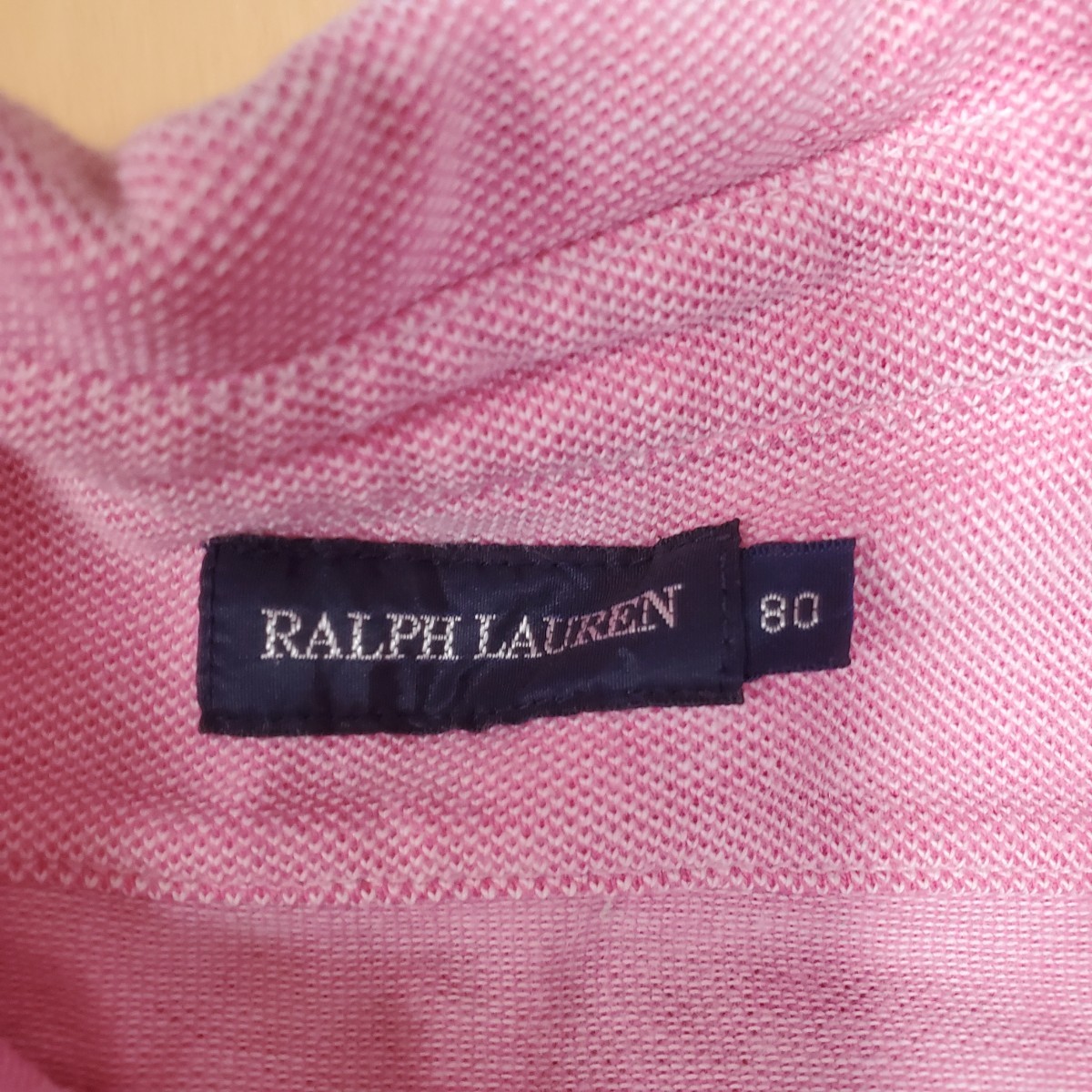【RALPH LAUREN×ラルフローレン】ポロシャツピンクワンピース 