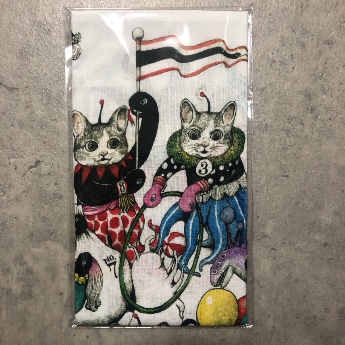 新品未使用 ヒグチユウコ ボリス雑貨店 てぬぐい CIRCUS 新品未使用 ヒグチユウコ ボリス雑貨店 てぬぐい CIRCUS