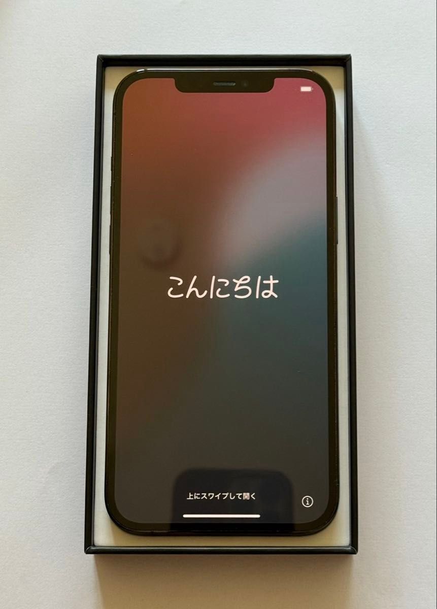 iPhone 12 Pro Max 256GBパシフィックブルー 元箱付き超美品 超美品 おまけ付き】iPhone 12 Pro Max 256GB パシフィック