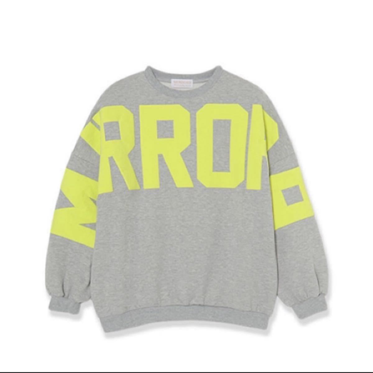 mirror9☆ミラーナイン☆アイコン☆スウェット☆トレーナー☆パーカー☆グレー