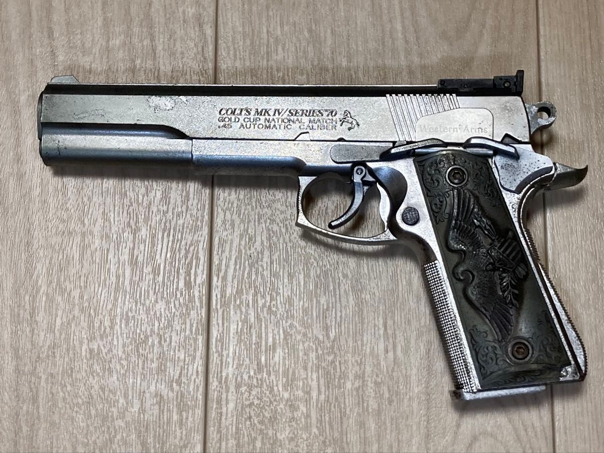 WA コルト ナショナルマッチ コンバットカスタム 6in WA 固定スライドガスガン コルト コンバットイーグル ナショナル