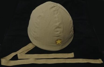 日本陸軍　九十式鉄帽覆　前期型　検定印あり　９０式　ヘルメットカバー レプリカ_カバーのみの出品です。
