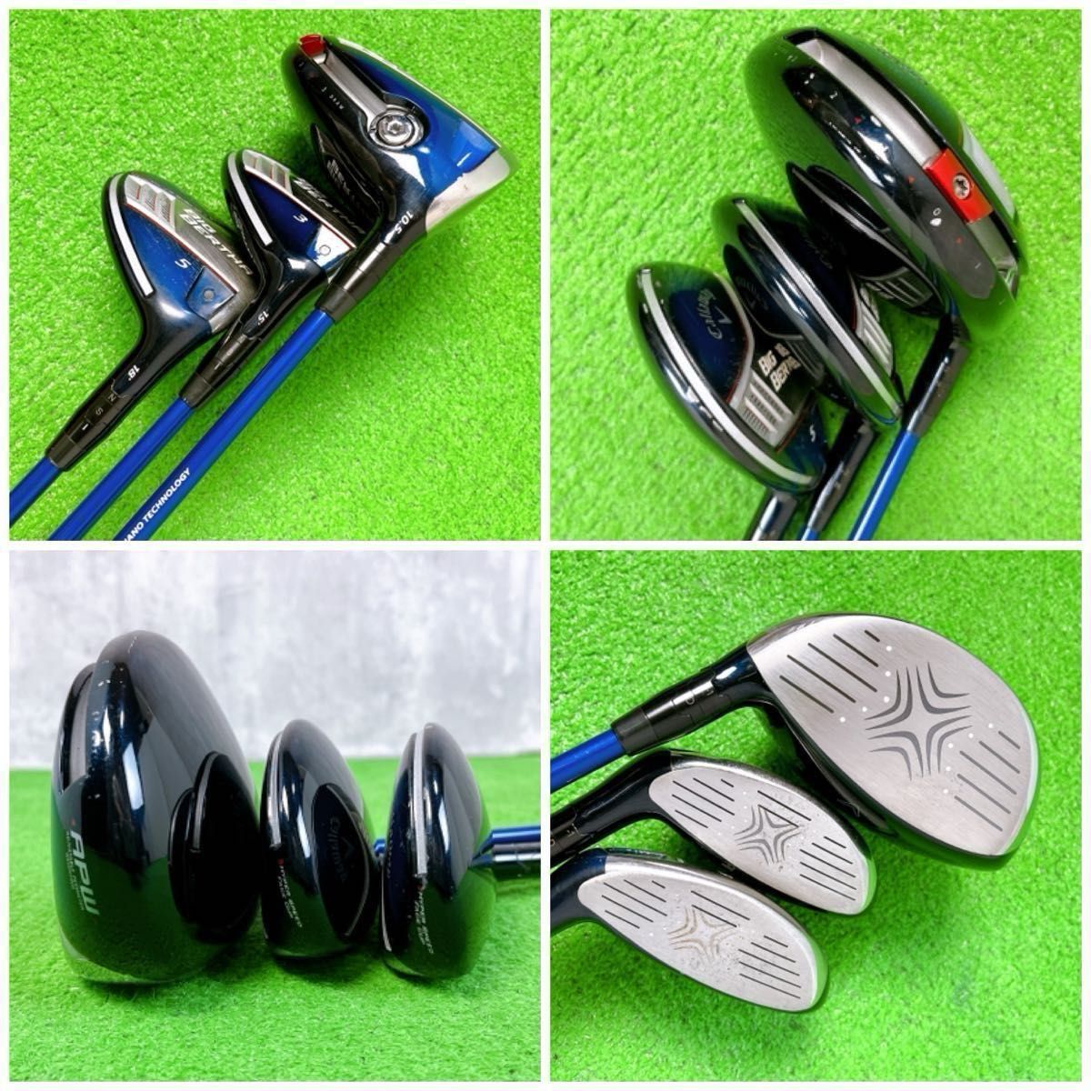 Callaway クラブフルセット メンズ キャロウェイ ビッグバーサ ゴルフクラブセット 右打ち