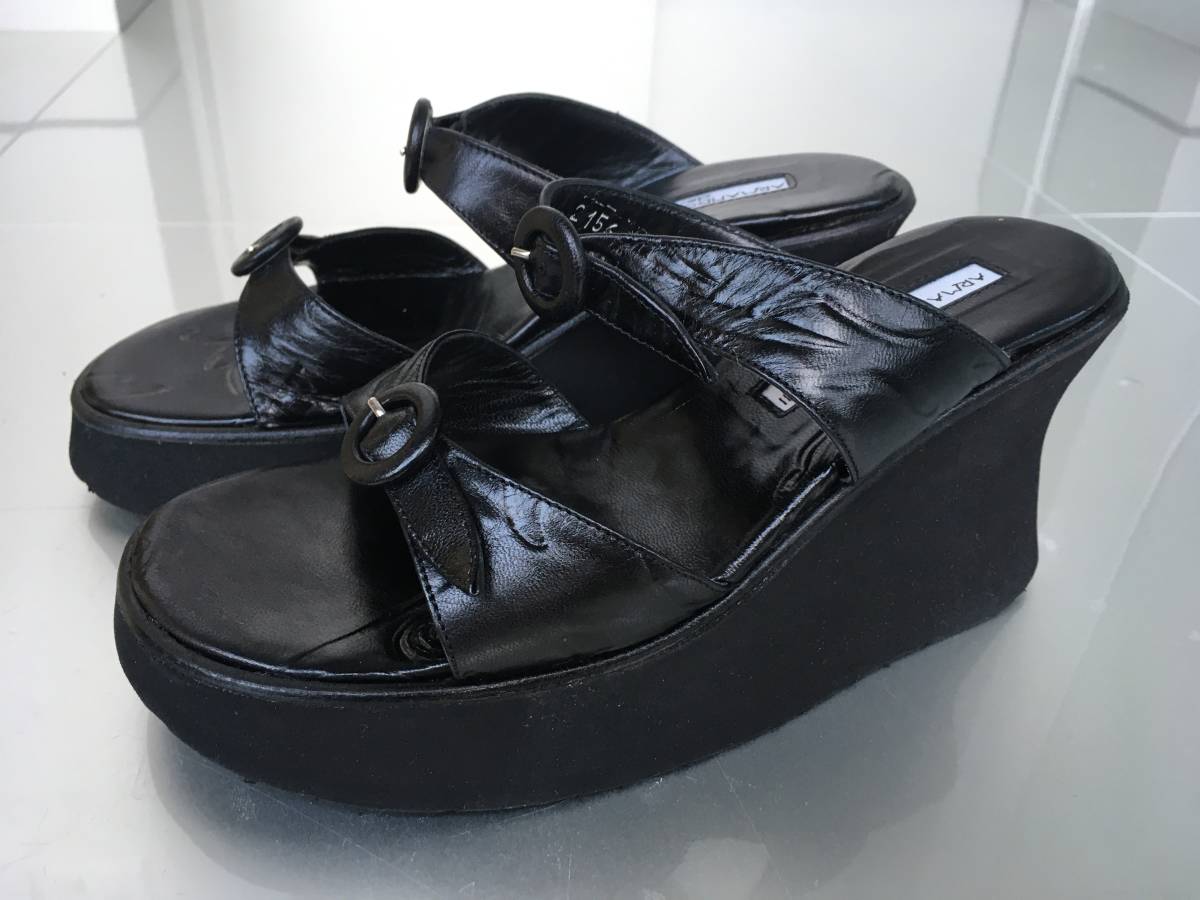 新品 定価 29 700円 ARMANDO POLLINI アルマンド ポリーニ ミュール