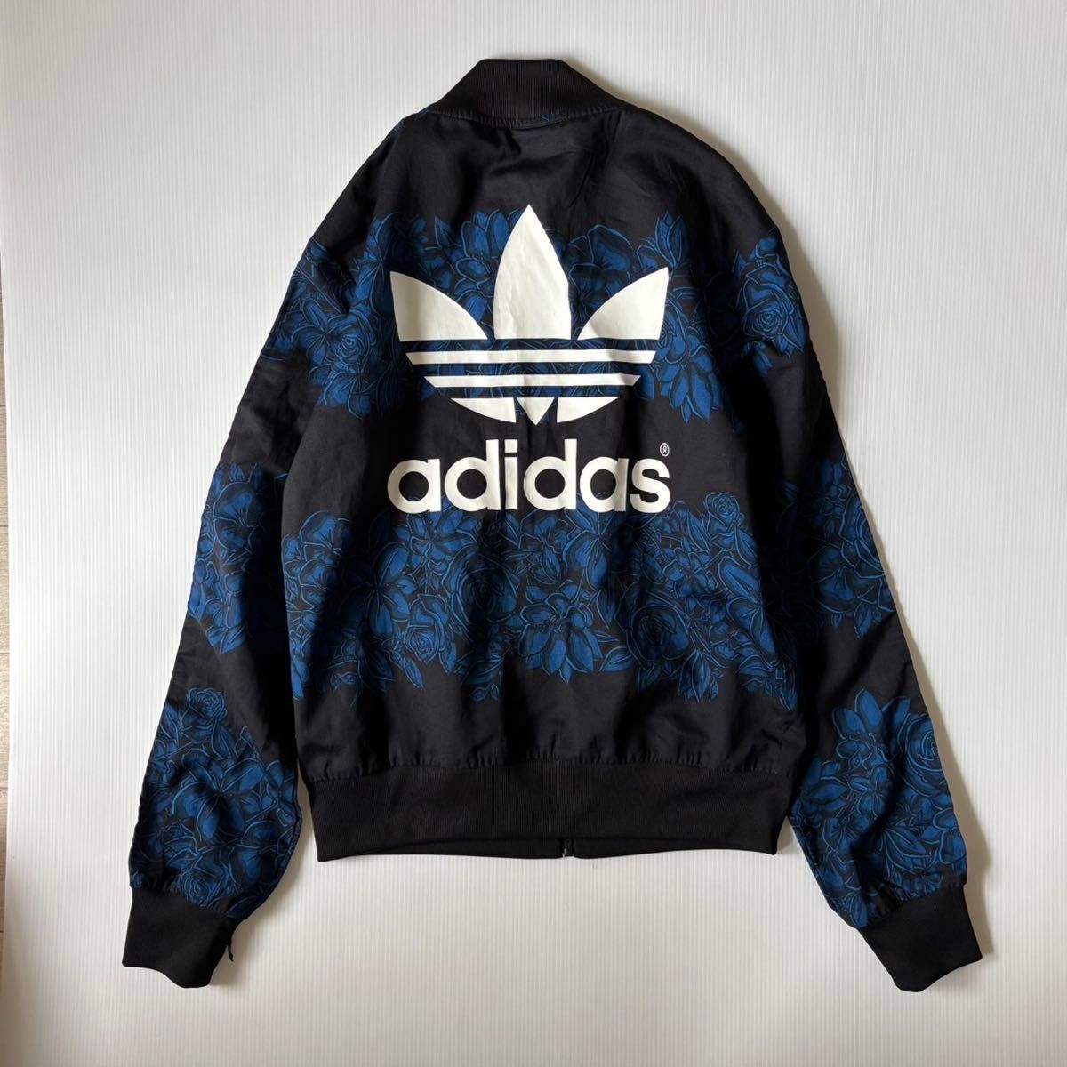 ORAF☆ikm【3L相当】adidas別注花柄トラックジャケットY2K adidas originals × Farm 花柄 トラックジャケット コラボ