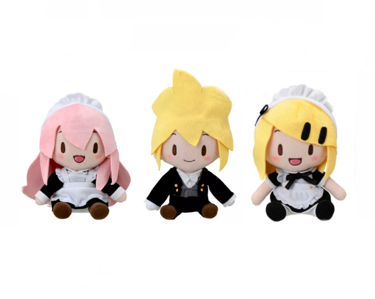 鏡音リン モモリン ふわぷち ぬいぐるみ プロセカ 初音ミクシリーズ ふわぷち ミニぬいぐるみ プロセカ 鏡音リン