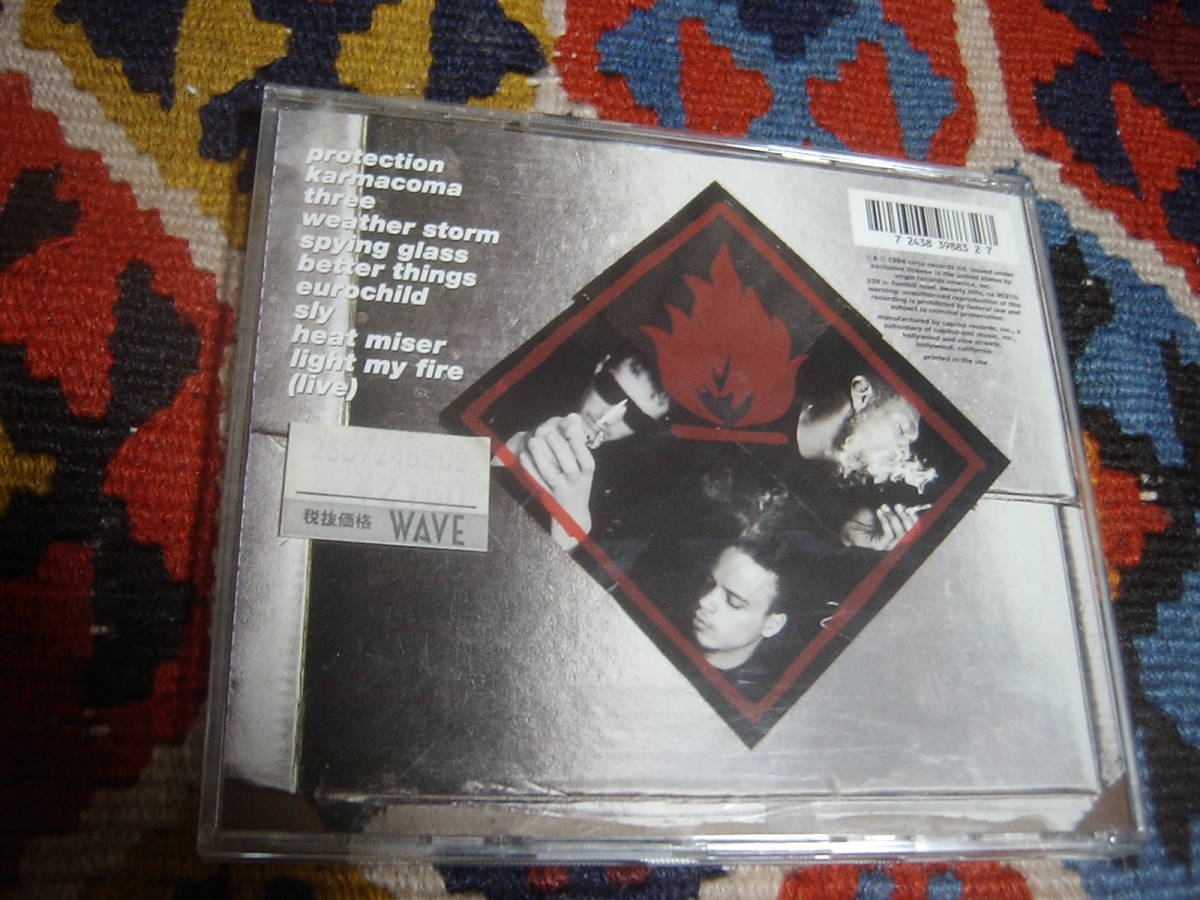 ネリー・フーパー参加 ドアーズ「ハートに火をつけて」カヴァー収録 90's マッシヴ・アタック Massive Attack (CD)/ Protection 1994年_画像3