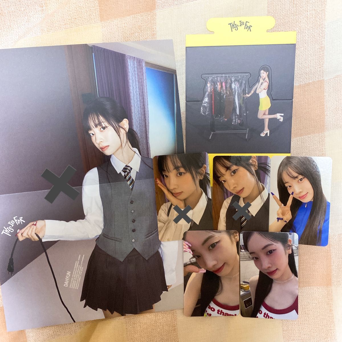 TWICE THIS IS FOR サノク ダヒョン トレカ TWICE THIS IS FOR サノク ダヒョン トレカ TWICE ダヒョン This