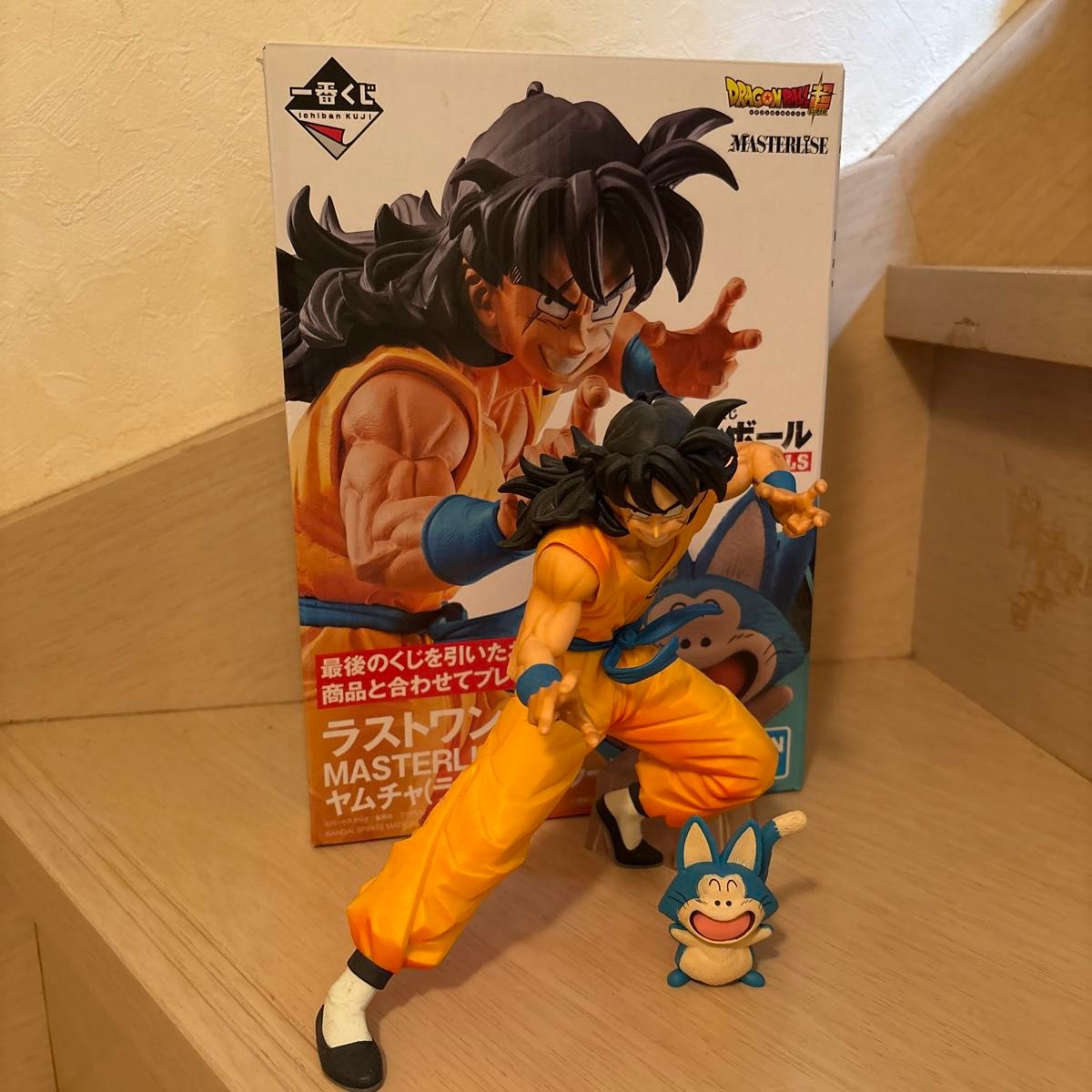 ドラゴンボール 一番くじ ラストワン ヤムチャ プーアル無し箱無し 一番くじ ドラゴンボール history of rivals ラストワン賞