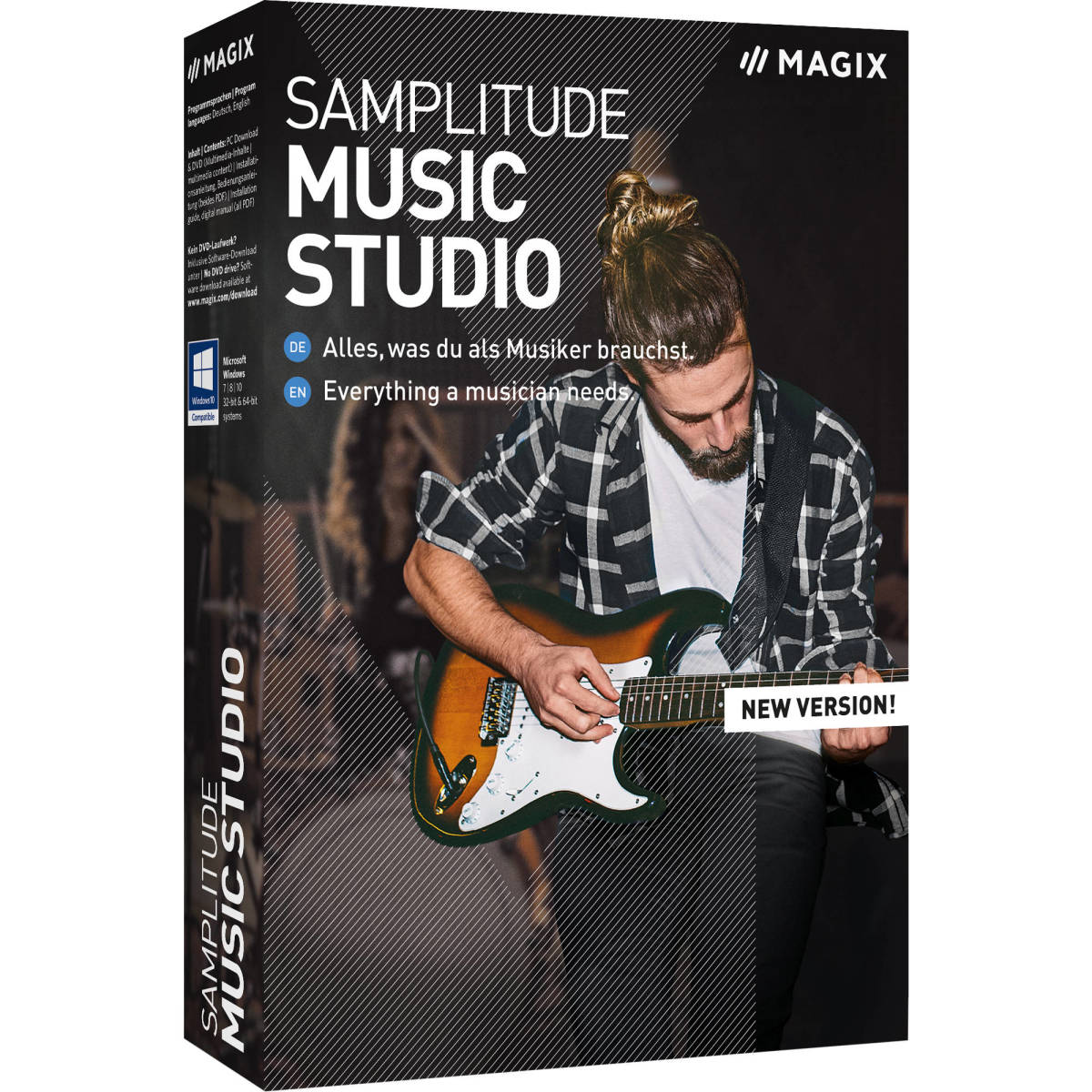 MAGIX Samplitude Music Studio 2020 regular red temik version download version Magic s sun plichu-do music Studio new goods prompt decision!