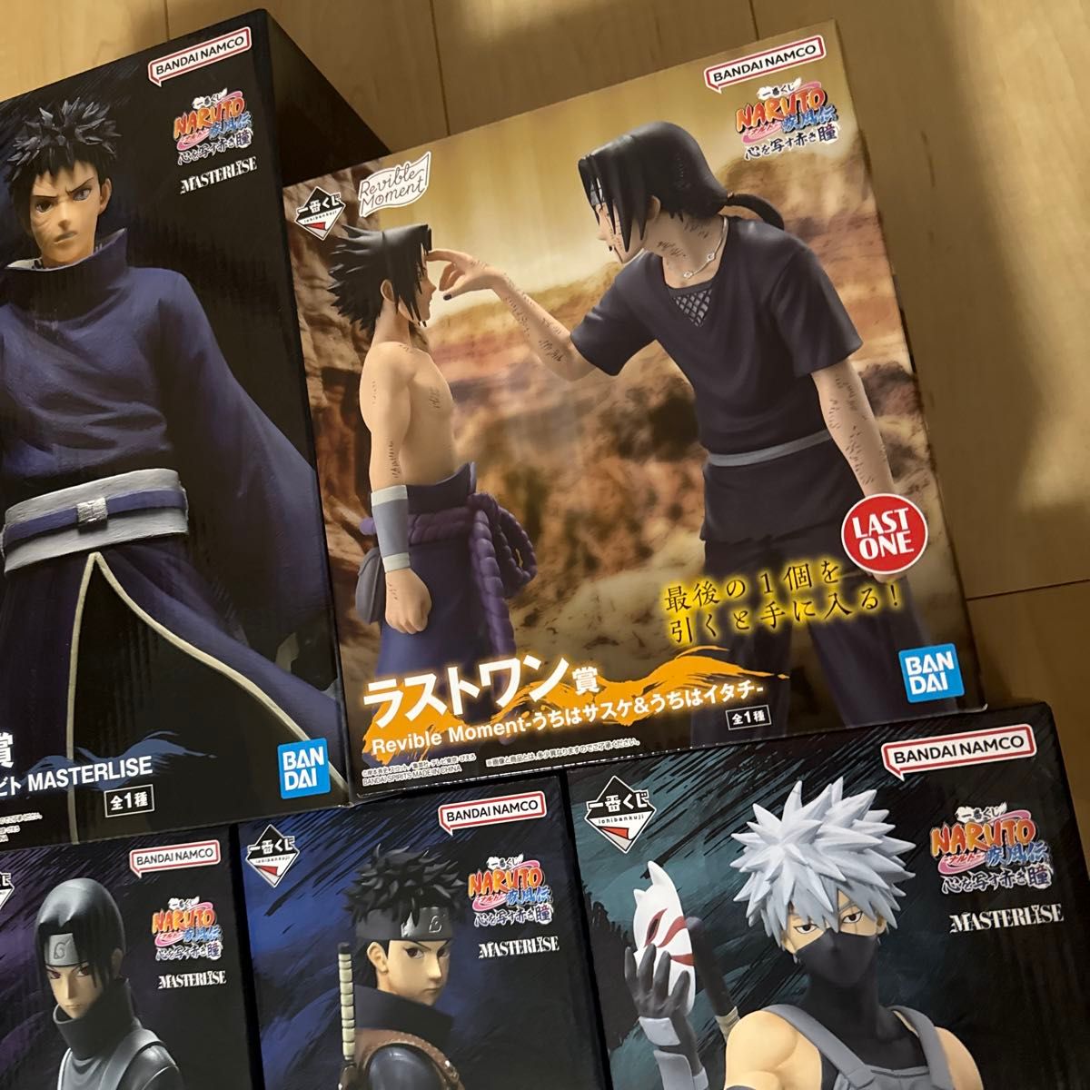 NARUTO 1番クジ フィギュア ABC賞 未開封 4点 新品未開封】一番くじ NARUTO-ナルト-疾風伝 心を写す赤き瞳 A賞