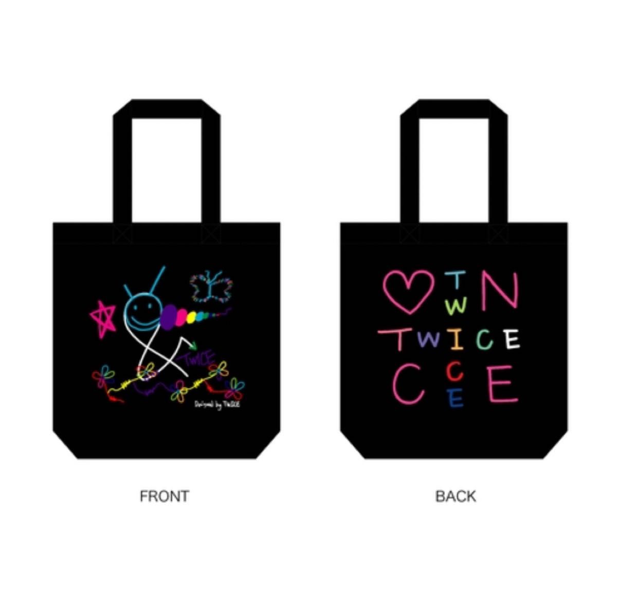 Twice アルバム トートーバッグ &TWICE トートバッグ 2nd ALBUM リリースイベントオフィシャル