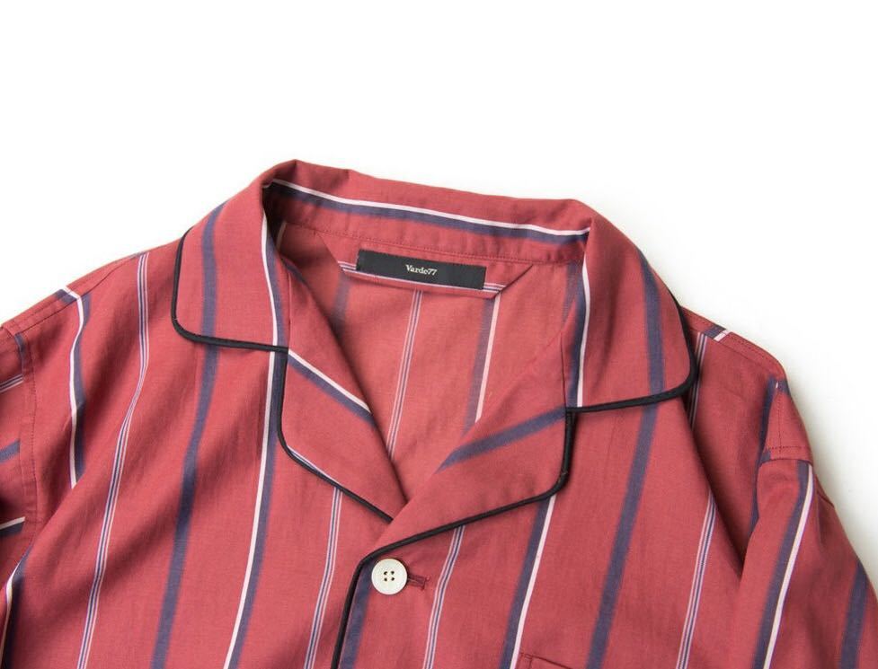 Varde77 STRIPE PAJAMA SHIRTS シャツ コート ジャケット パンツ Tシャツ ニット ストライプ パジャマ_画像4