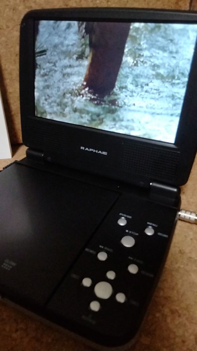 RAPHAIE ワンセグチューナー搭載ポータブルDVDプレーヤー PDL-710SG 7型