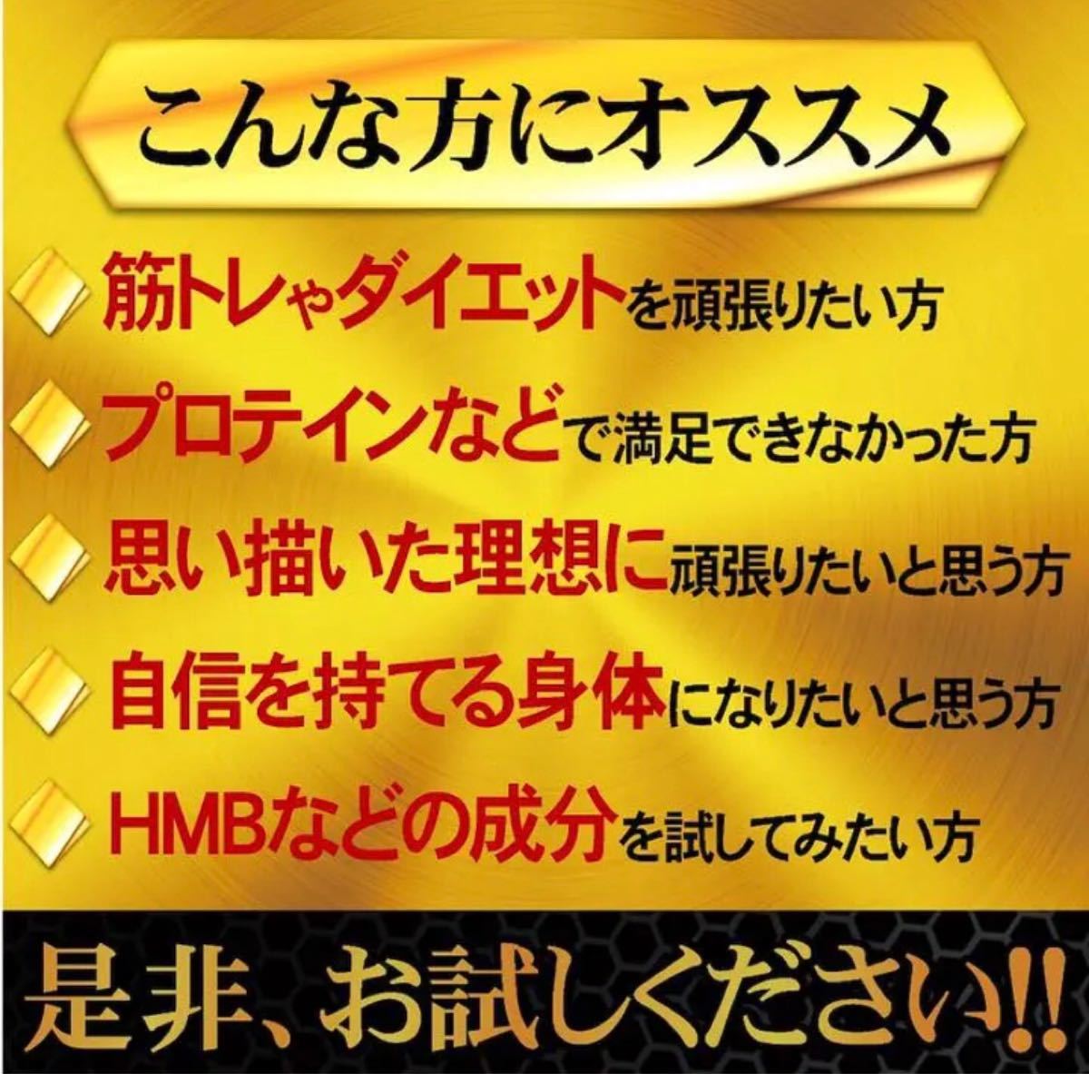 Paypayフリマ 最安 大容量 Hmbサプリ 360粒 6ヶ月分 ファイラや鍛神使用者にも