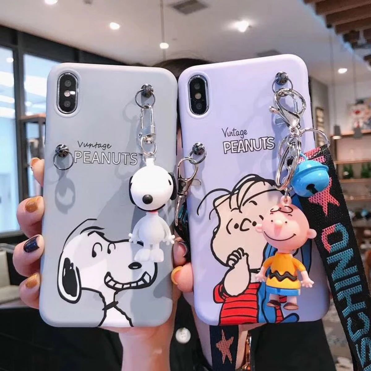 Paypayフリマ 新品 未使用 スヌーピーストラップ付きiphoneケース Paypayフリマ 新品 未使用 スヌーピーストラップ付きiphoneケース
