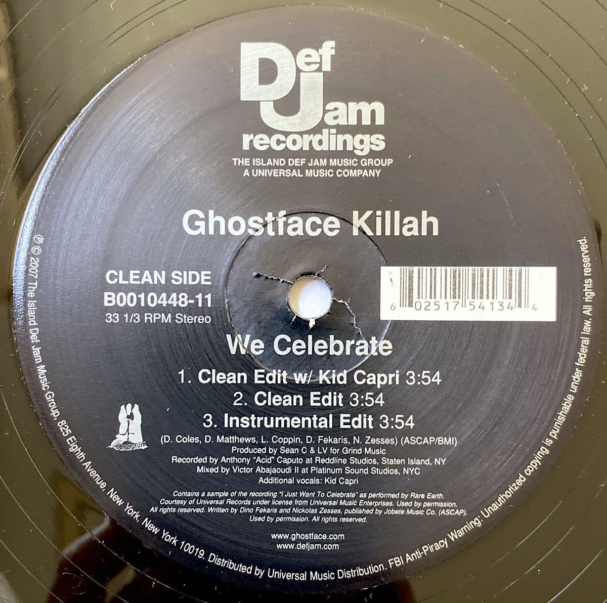 Ghostface Killah We Celebrate Wu-tang Clan Method Man Raekwon RZA Kid Capri Q-Tip Nas Jay-Z DJ Premier Kanye West Swizz Beatz_画像2