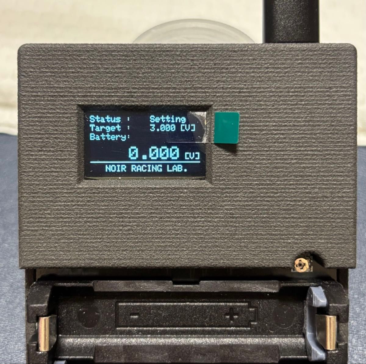 ザッキー ミニ四駆 ノアールレーシングBatteryManager ミニ四駆】NOIR RACING LAB Battery Manager|Yahoo!フリマ(旧