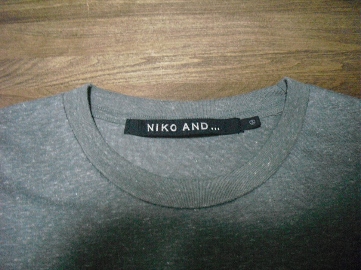 ヤフオク Niko And ニコアンド メンズ ポケット Tシャツ