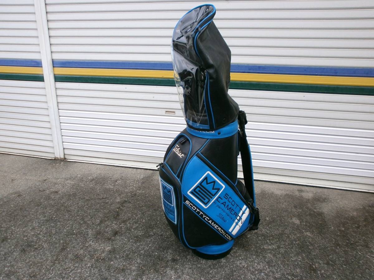 スコッティキャメロン スタッフバッグ 9.5インチ 青 Staff Bag キャディバッグ scotty cameron ブルー_画像8