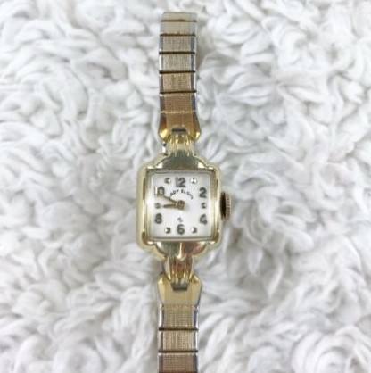 Elgin レディース　1950年代　14K gold filled　腕時計